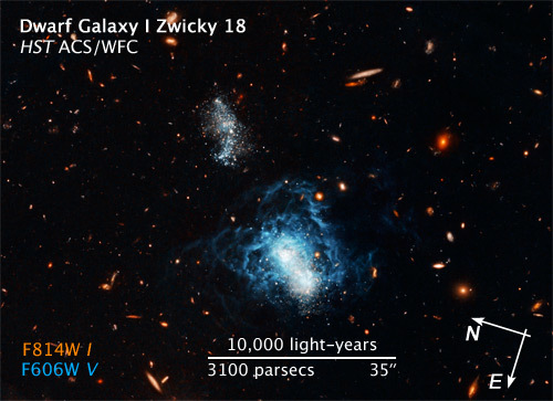 Hubble Finds Mature Galaxy Masquerading as Toddler - NASA Science